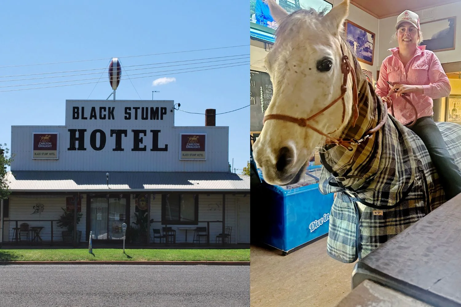 Laura Spence and her horse Larry