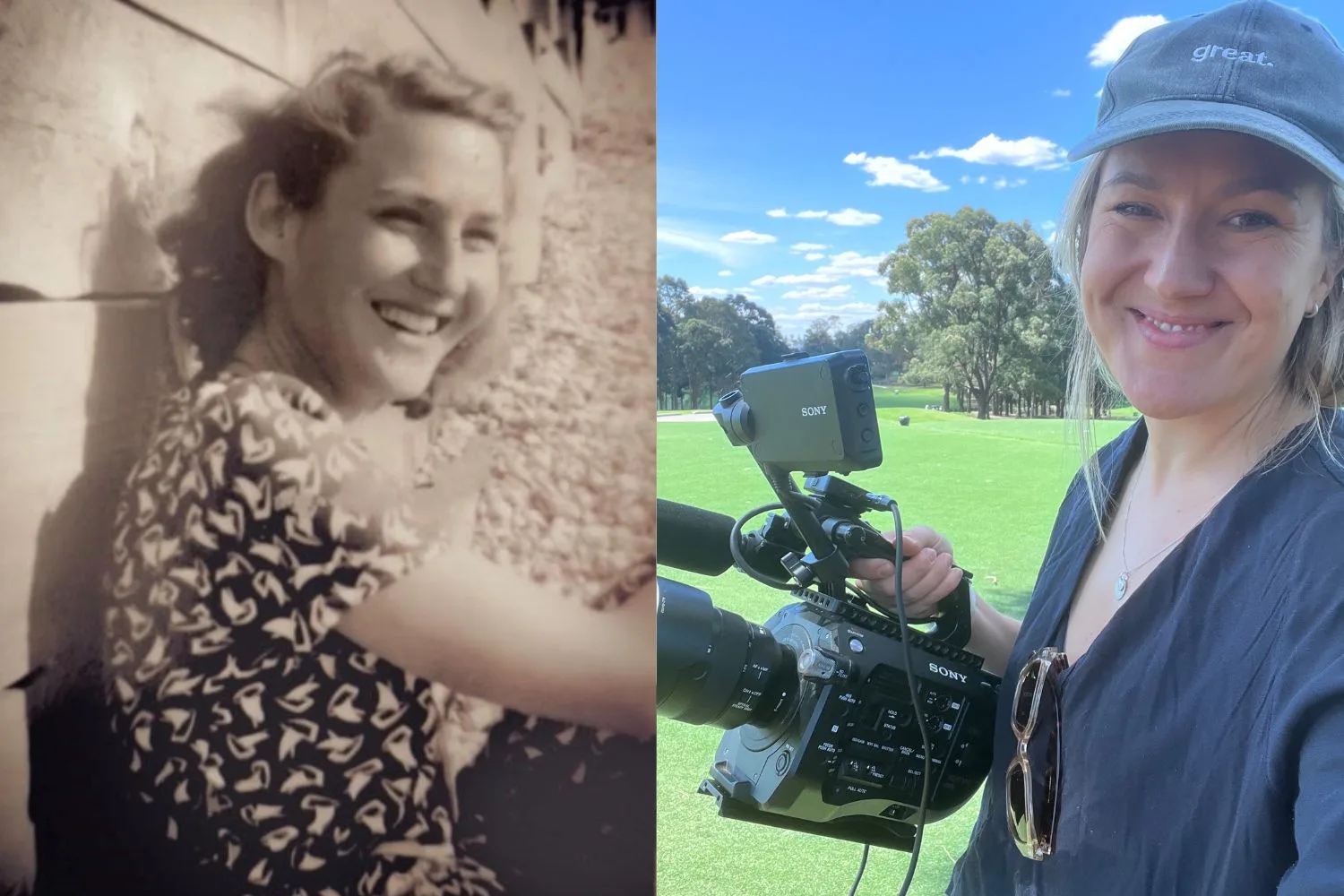 Danika Armytage (right) shares how filming her granny (left) revealed a whole new side to her she'd not previously known.