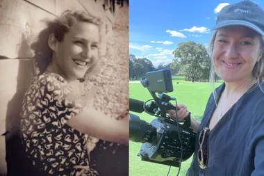 Danika Armytage (right) shares how filming her granny (left) revealed a whole new side to her she'd not previously known.