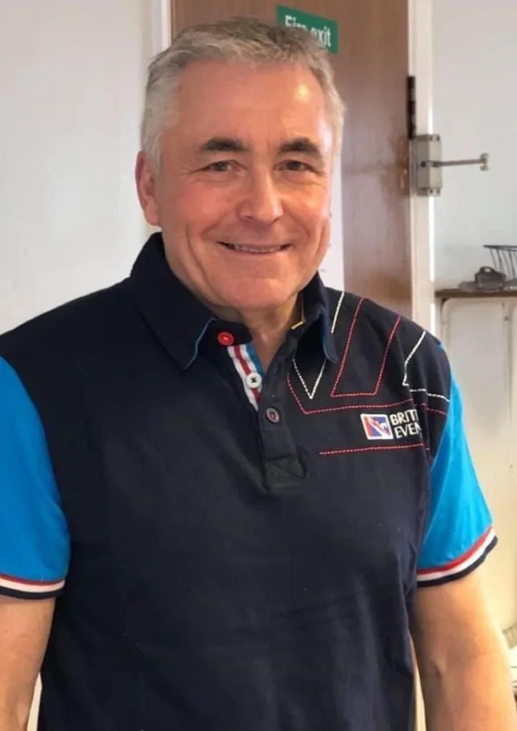 Neil Parkinson smiling