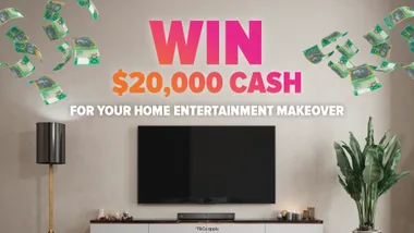 WIN $20,000 for your dream home entertainment makeover