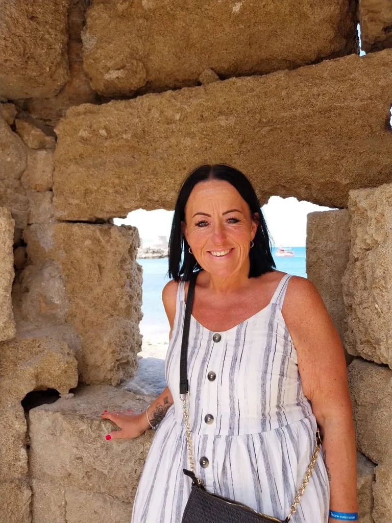 Lisa after losing weight