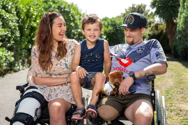 Couple’s second chance at life after a horror motorbike crash