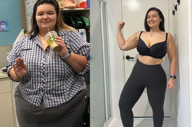 I lost half my body weight!