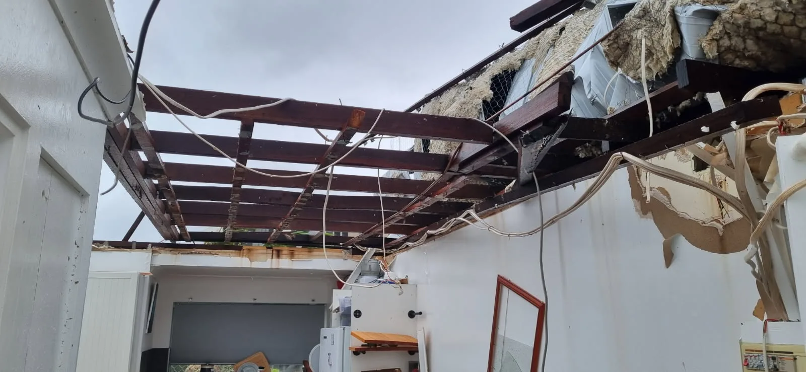 Image of cyclone alfred aftermath