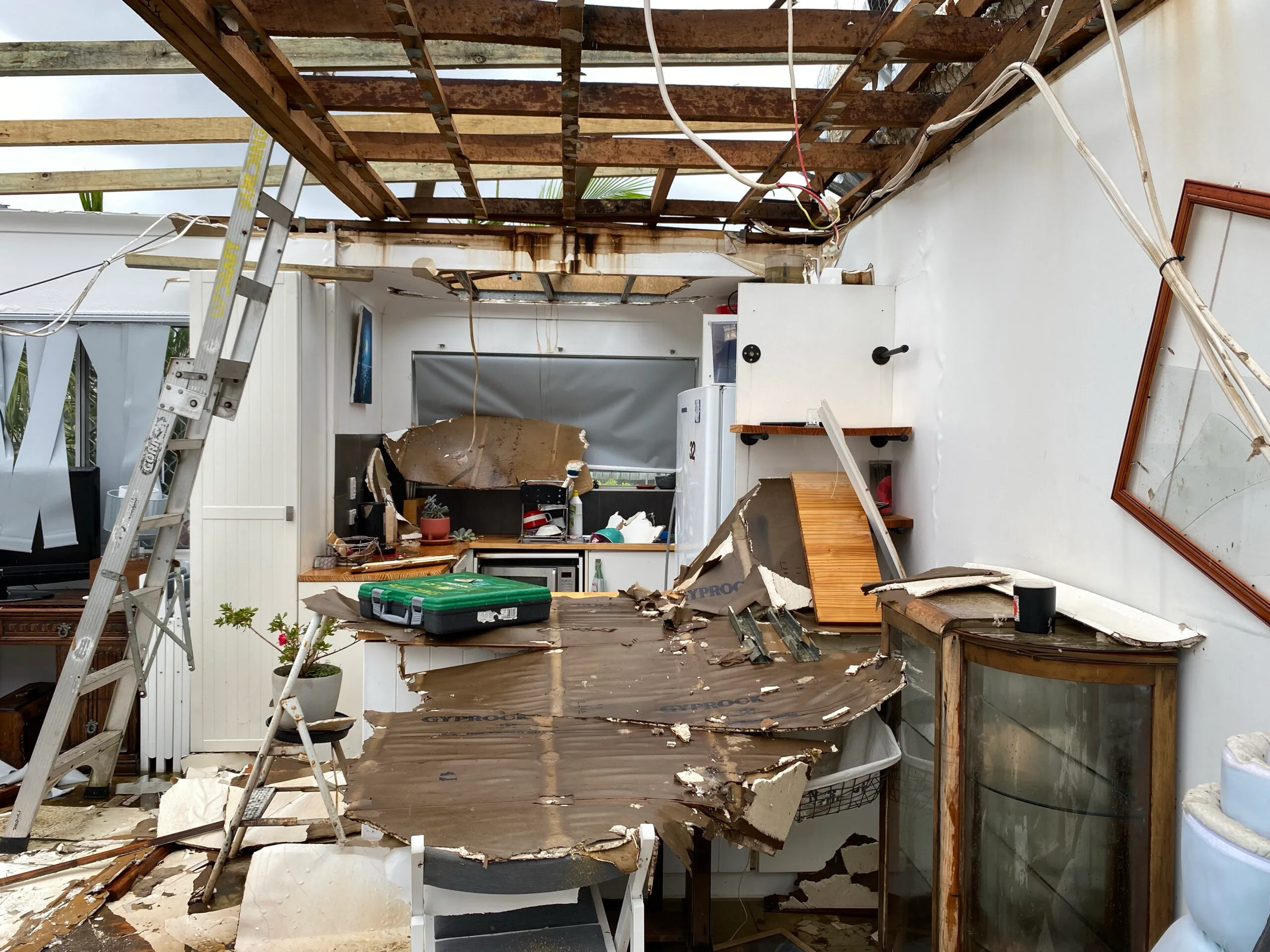 Image of cyclone alfred aftermath