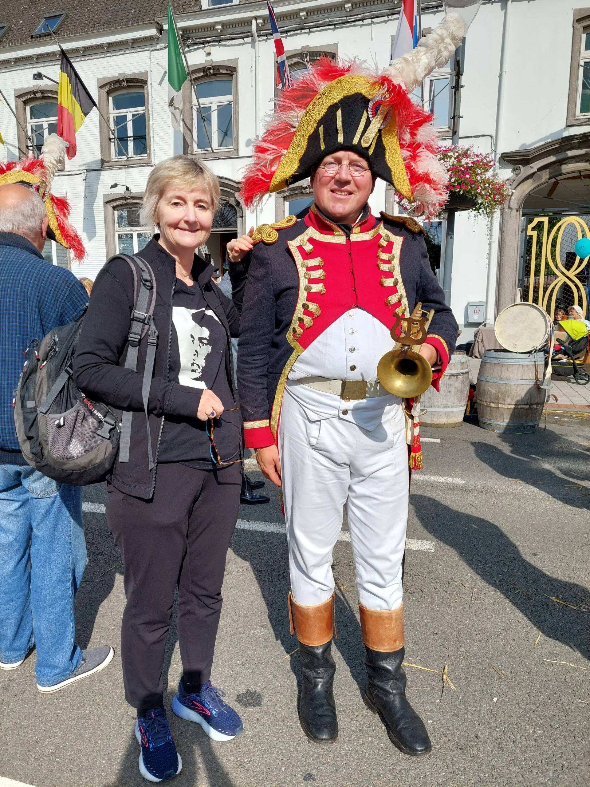Sue in Waterloo, Belgium