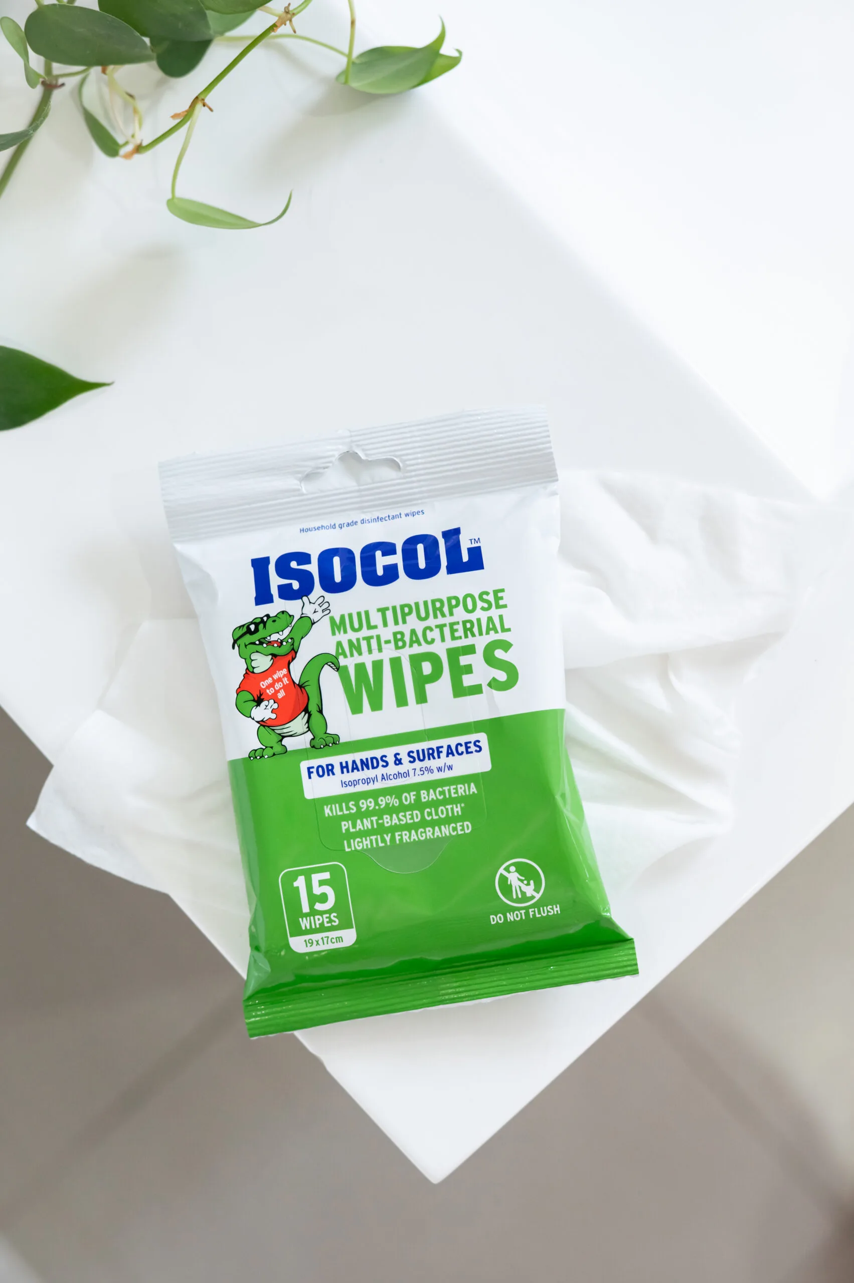 green wipes isocol