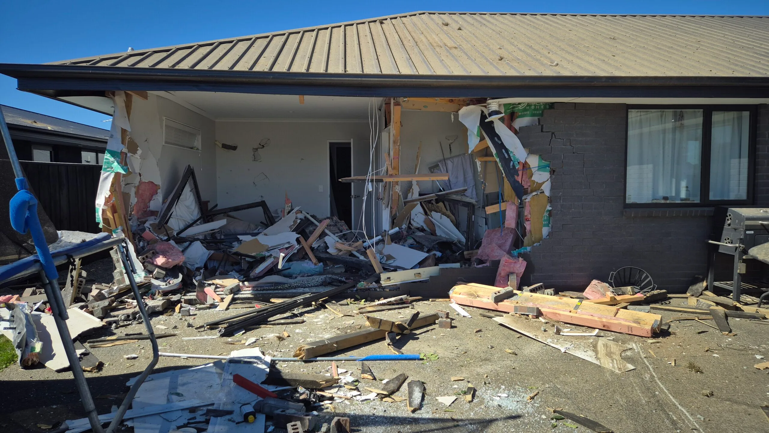 house torn apart 
