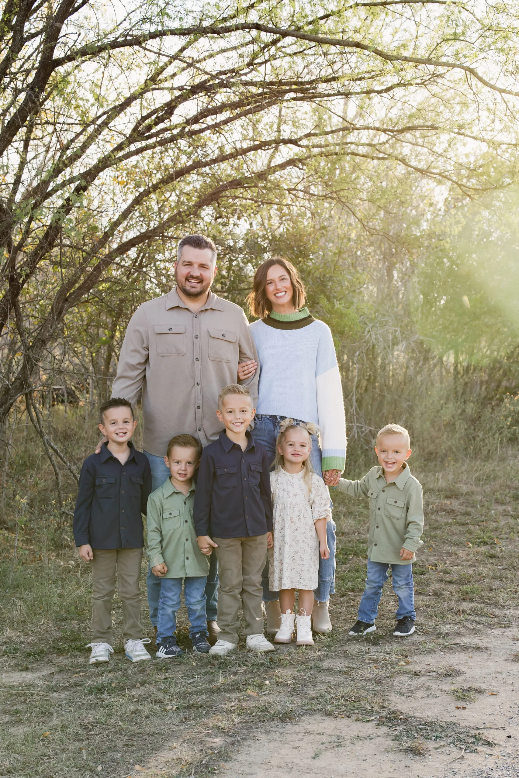 Image of big happy family