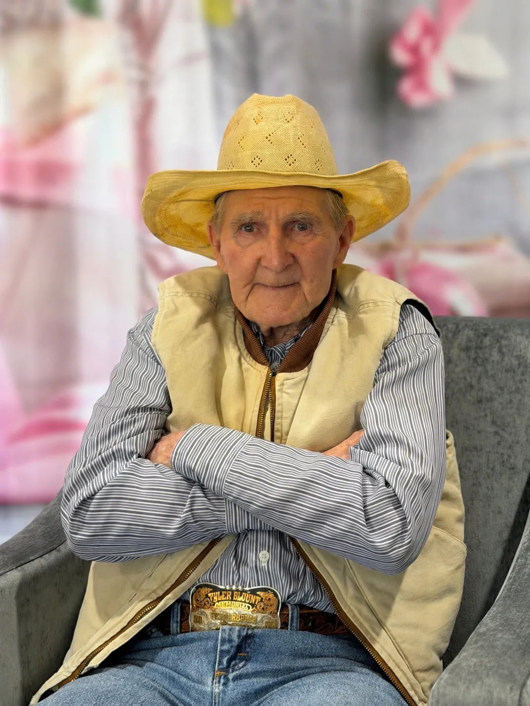 man in cowboy hat