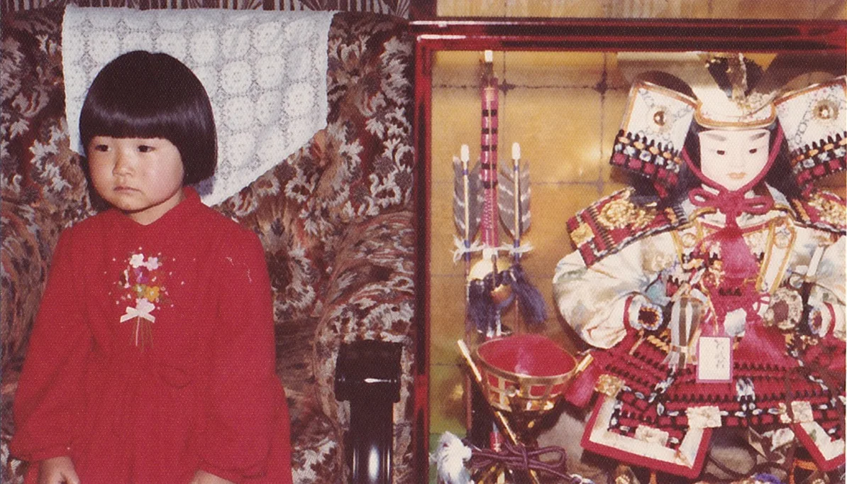 A young girl who grew up in Japan