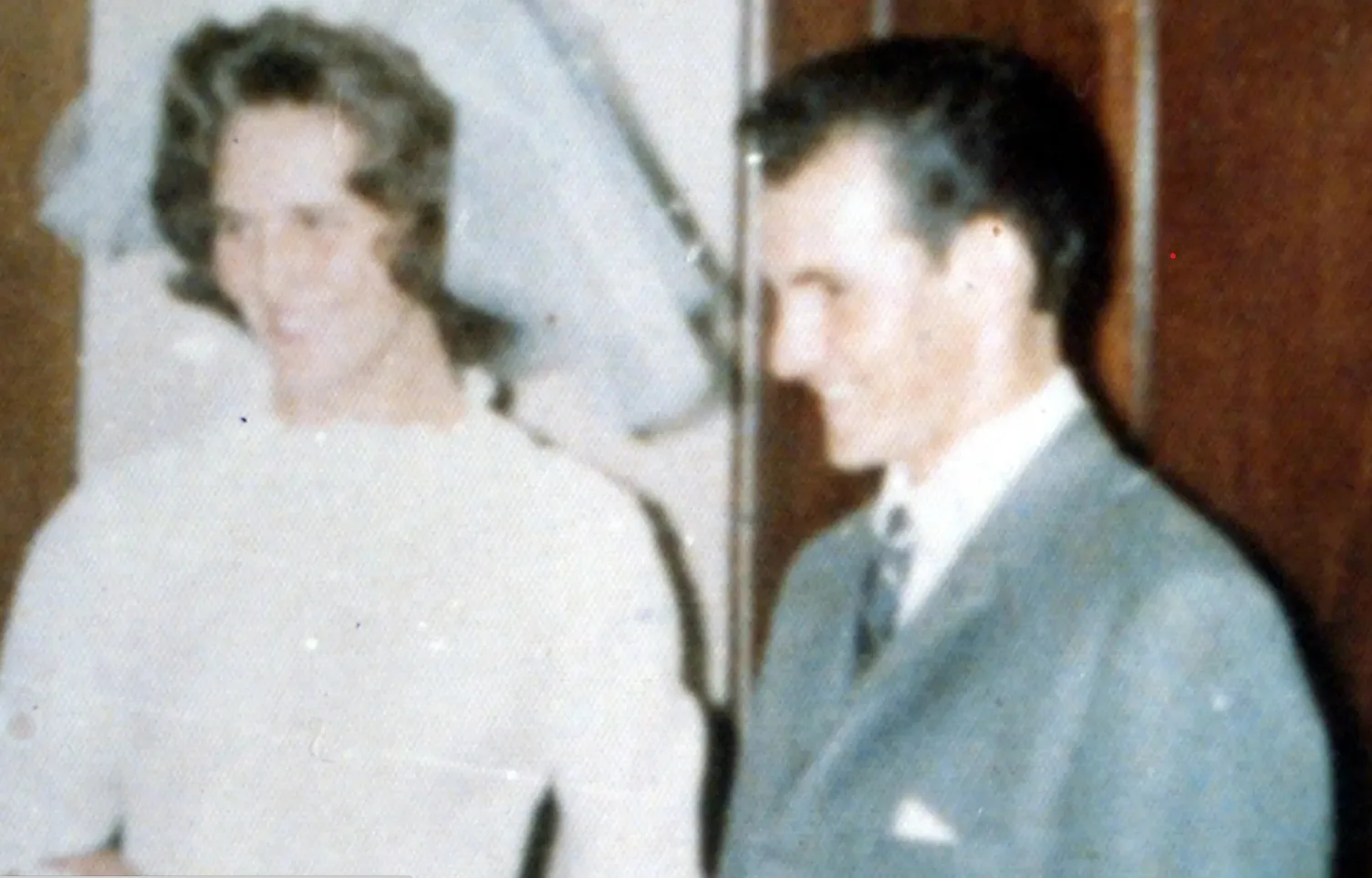 photo of bride and groom