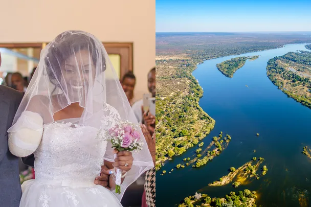 A crocodile tore off my arm. Five days later, I walked down the aisle