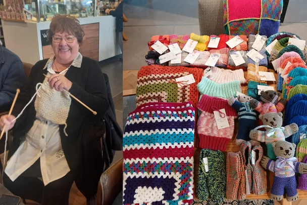 ‘No one had ever made anything for her before’- Why our knitting group makes strangers cry