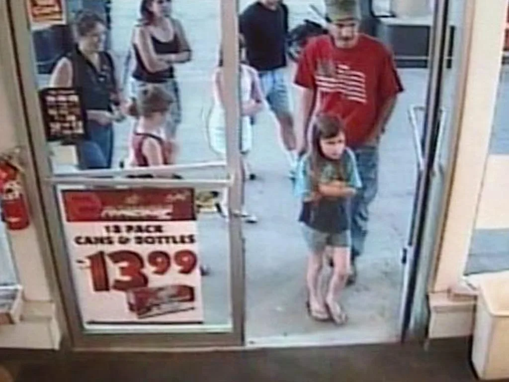 cctv footage of child and man