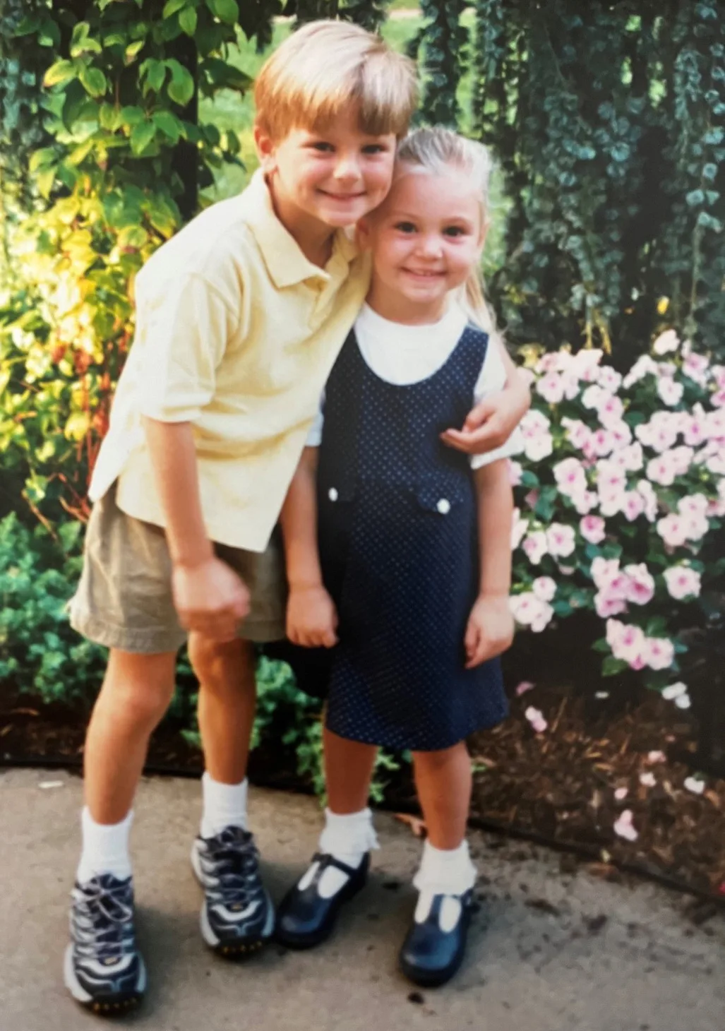 Image of brother and sister