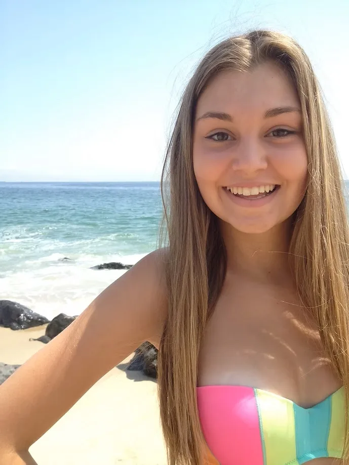 Image of girl at the beach