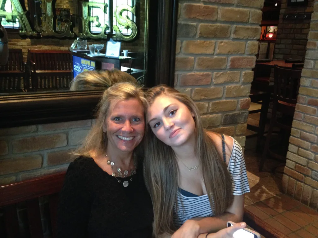 Image of mother and daughter
