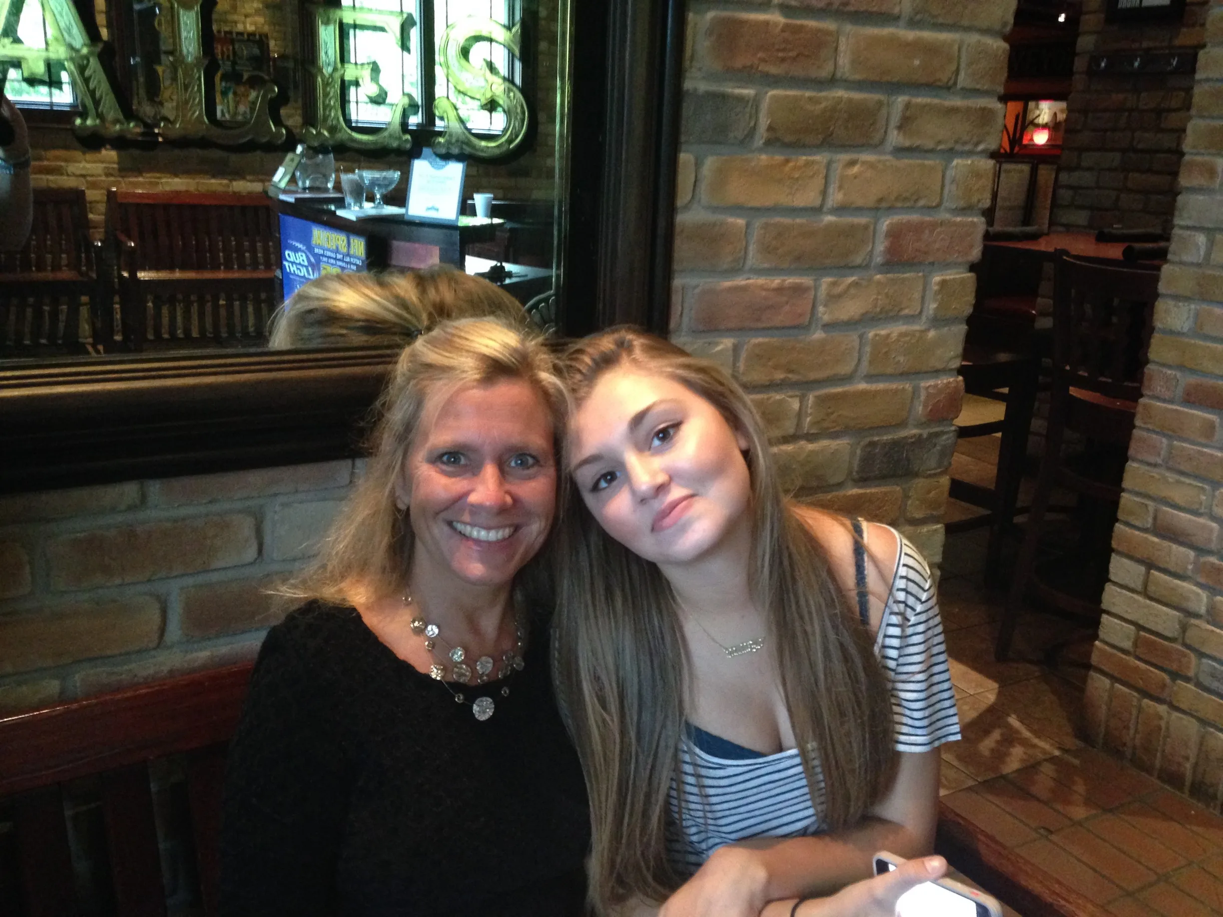 Image of mother and daughter