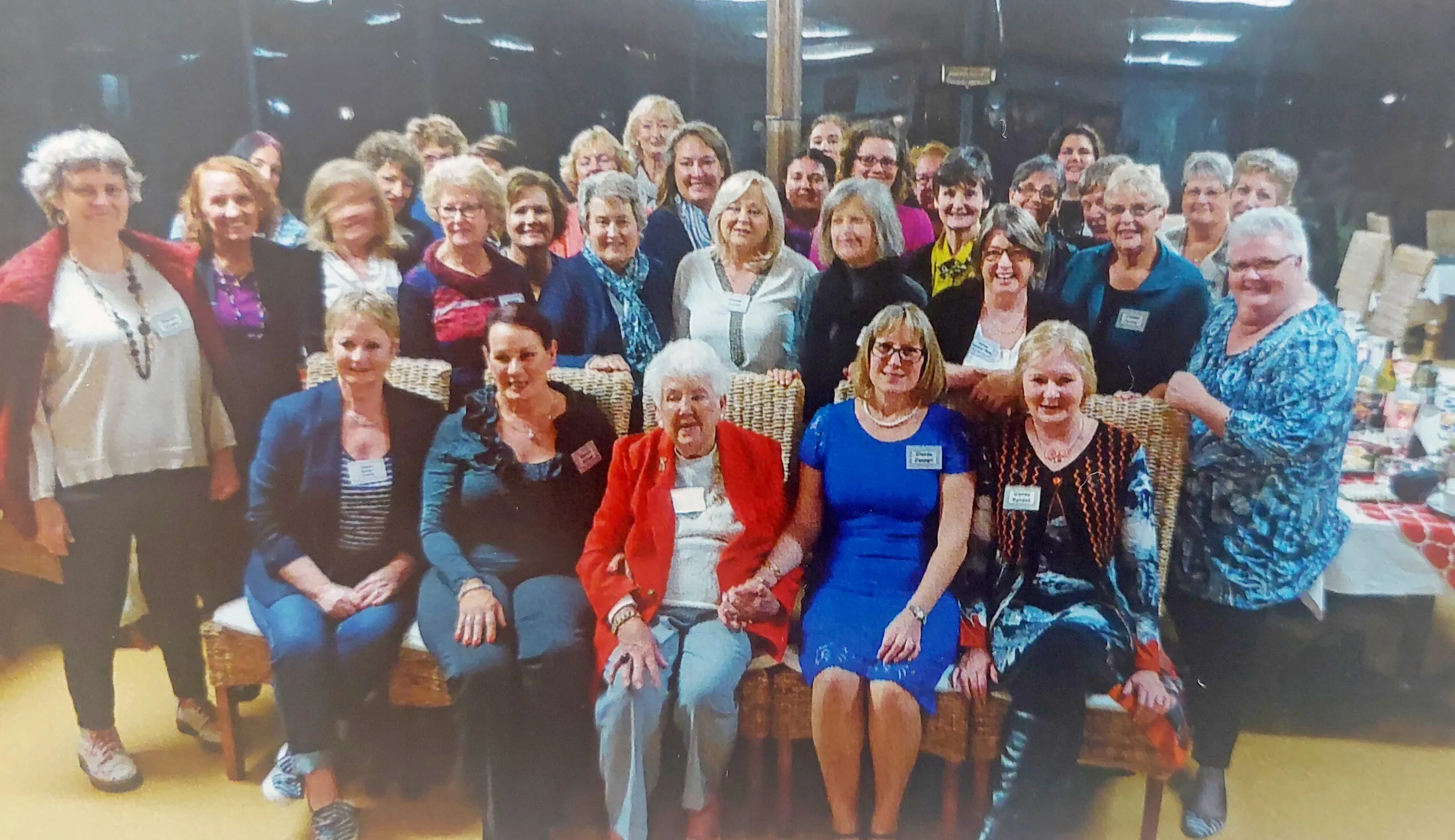 large group of women of various ages