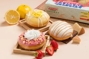 A little taste of Japan just arrived in Australia, thanks to Krispy Kreme