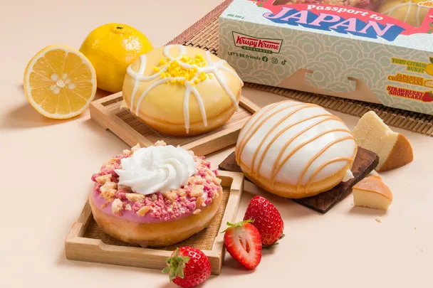 A little taste of Japan just arrived in Australia, thanks to Krispy Kreme