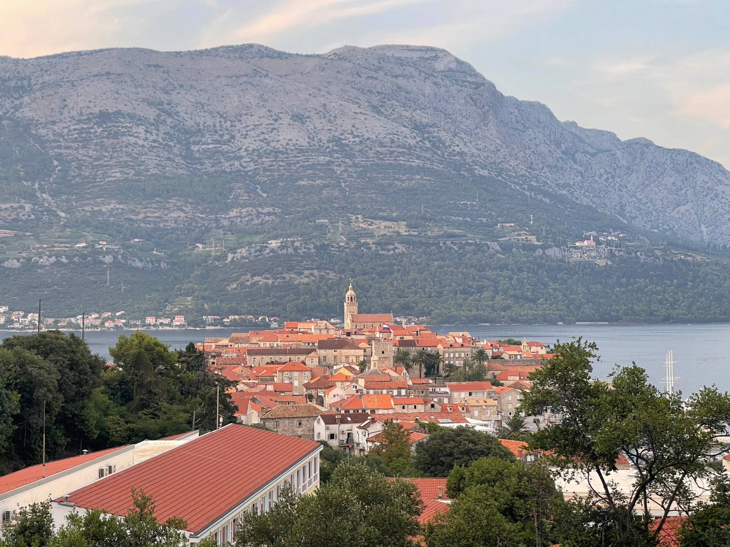 Image of view in Korcula