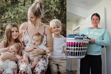 ‘I’ve folded 462 baskets!’ Single mum’s laundry venture rakes in $4620