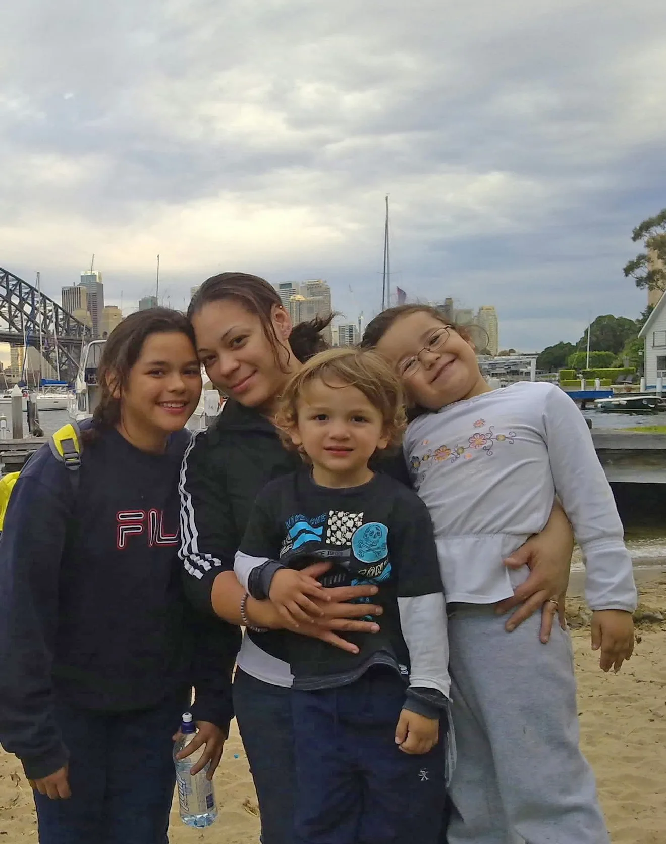 Alina, Angelina, Ernesto and Ayeanna