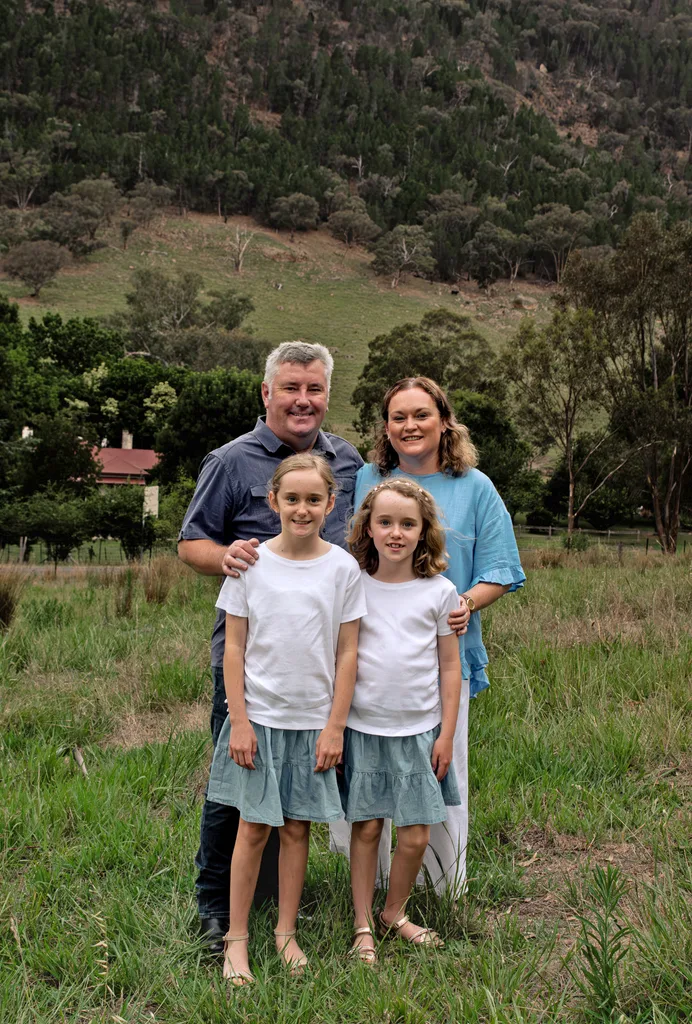 L-R Adam, Alana, Lara and Bonnie