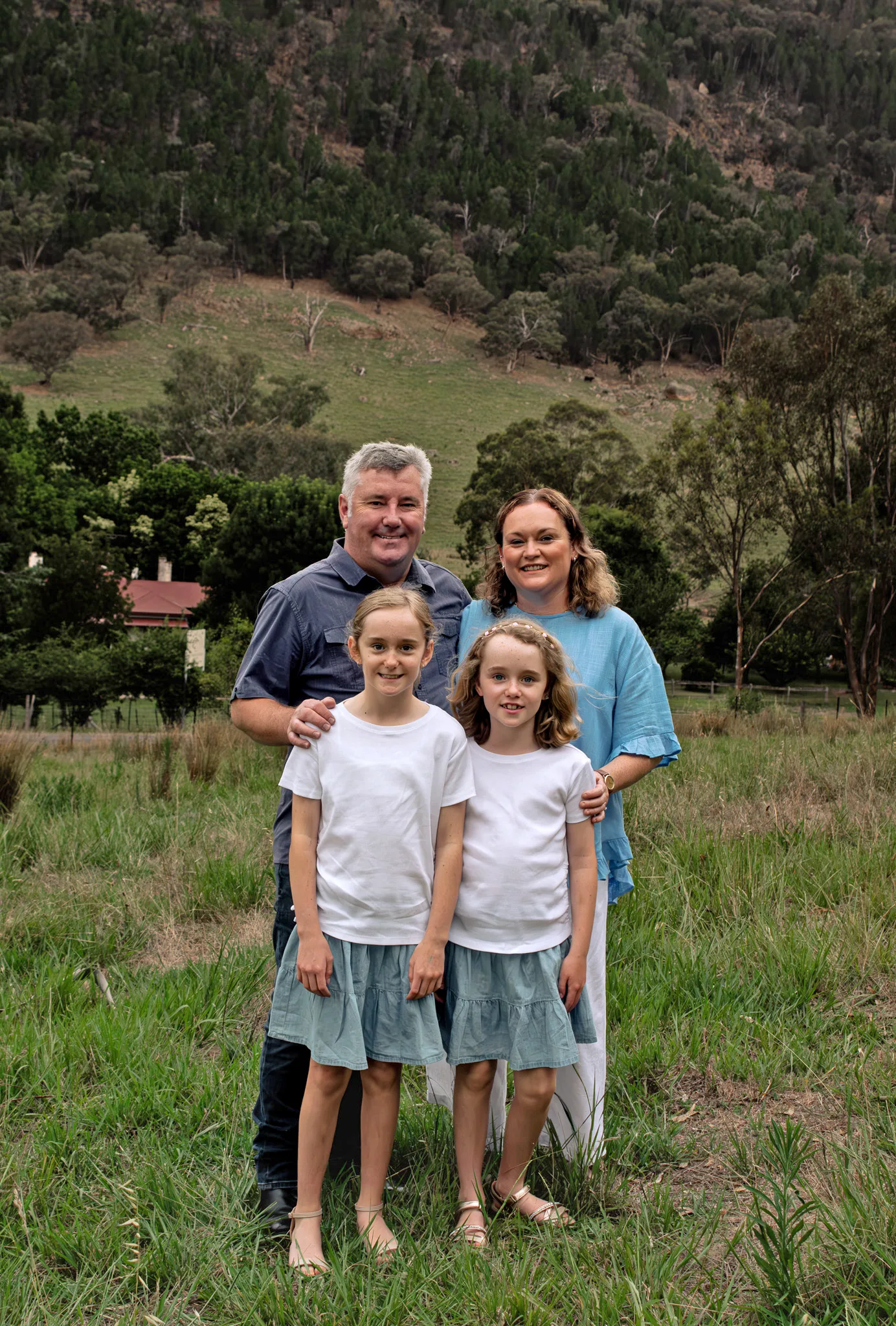L-R Adam, Alana, Lara and Bonnie