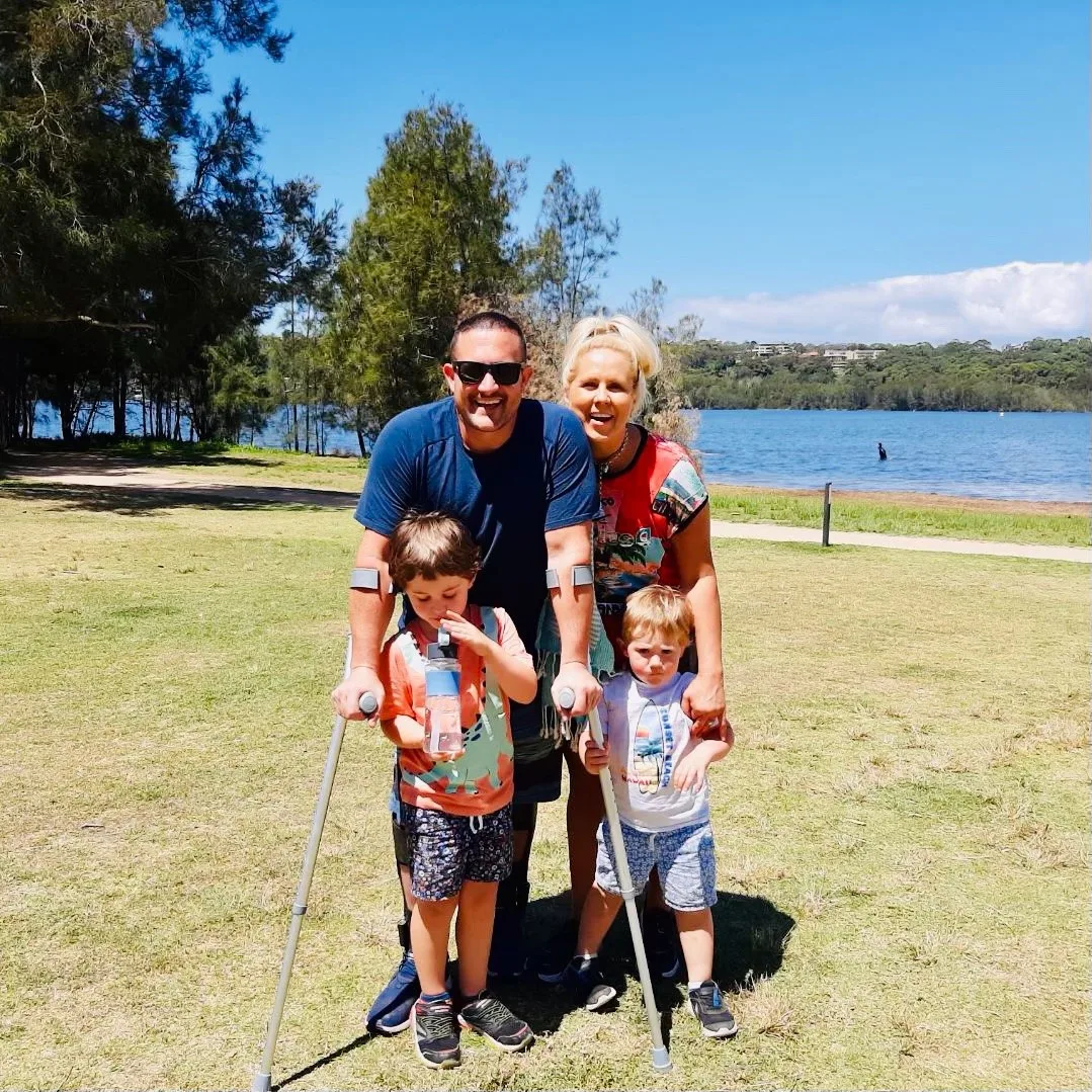 Image of young family