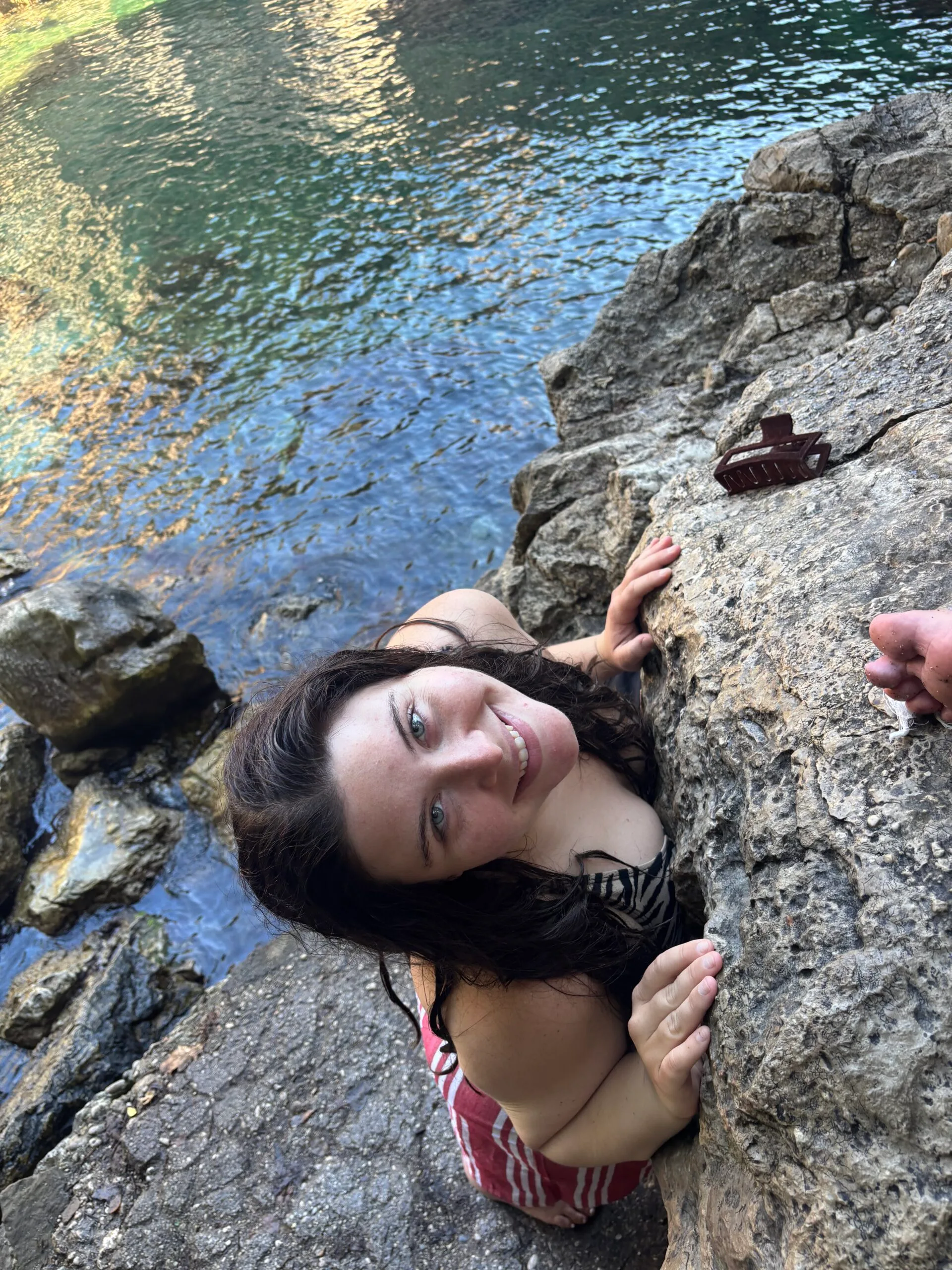 Claudia at Bagni Regina Giovanna