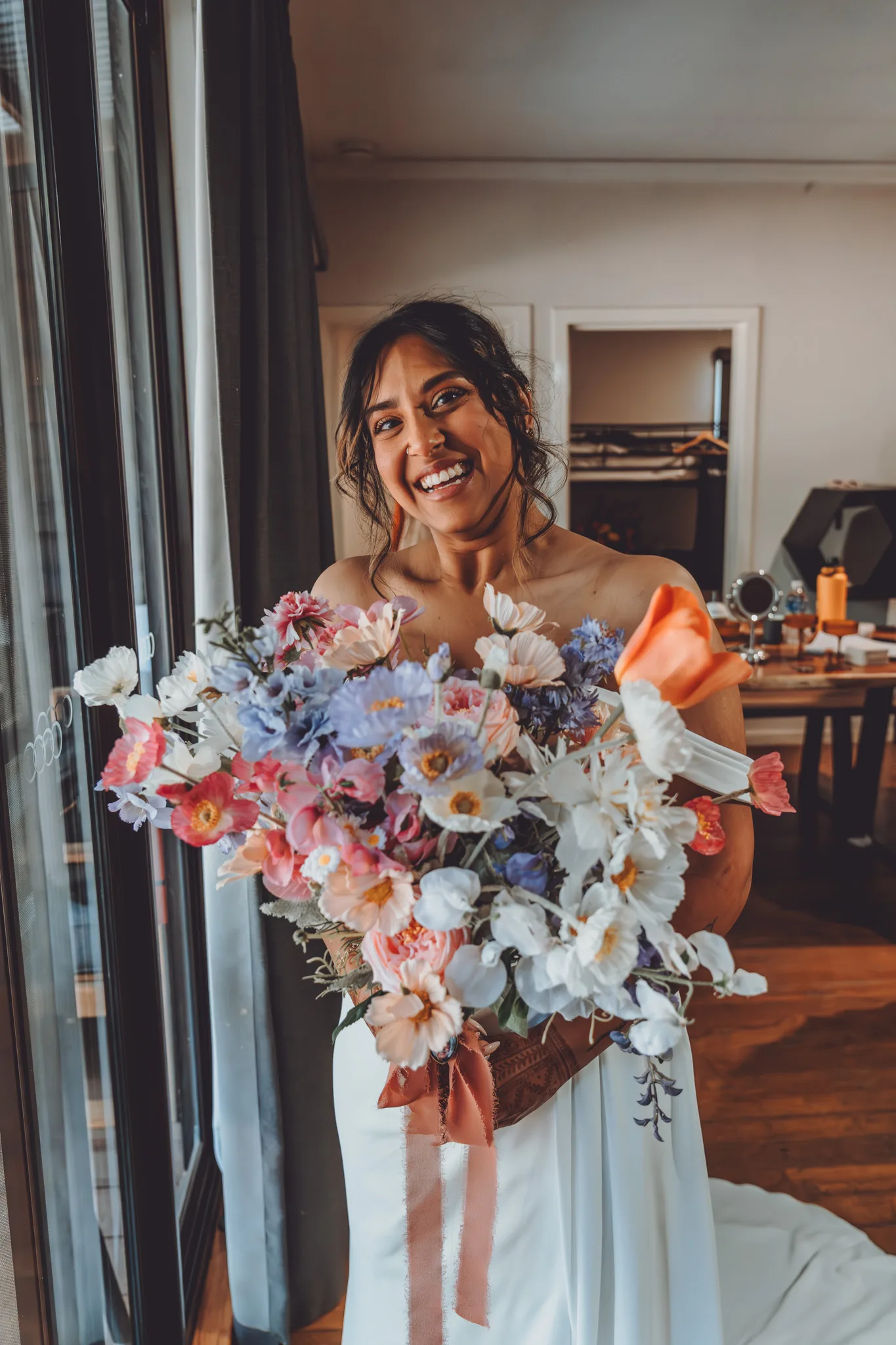PJ on her wedding day