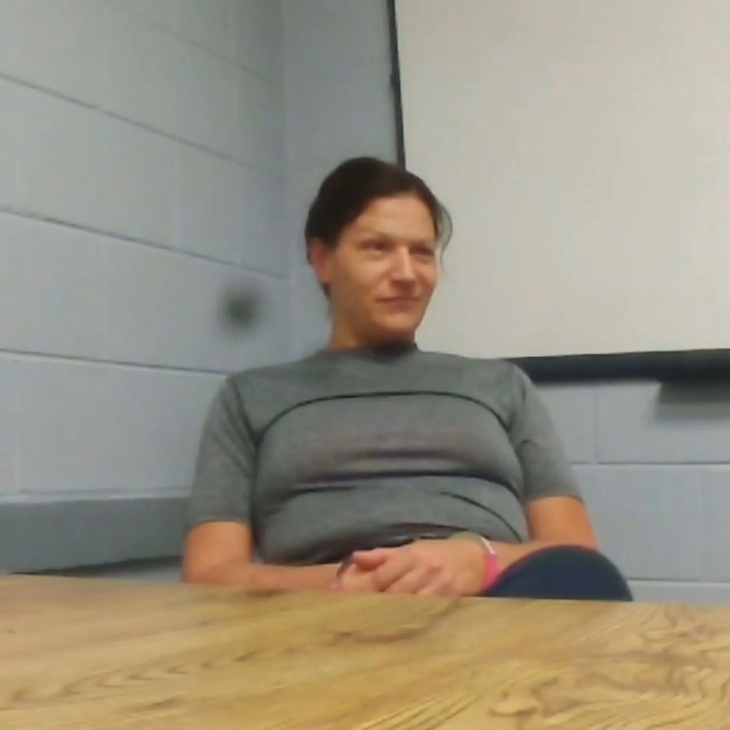 woman in police interview