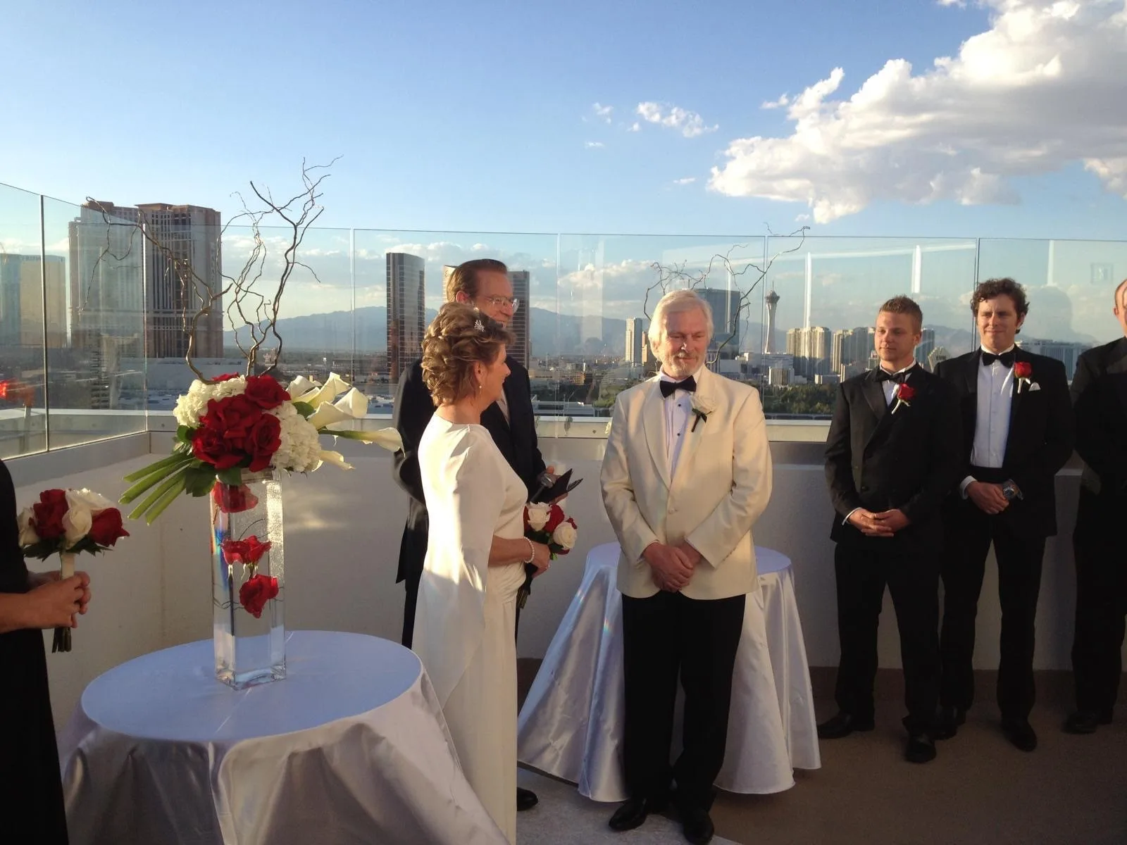 Jill and Jorgen getting married in Las Vegas