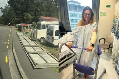 Crushed by a 20 metre fence: How Janet survived will shock you
