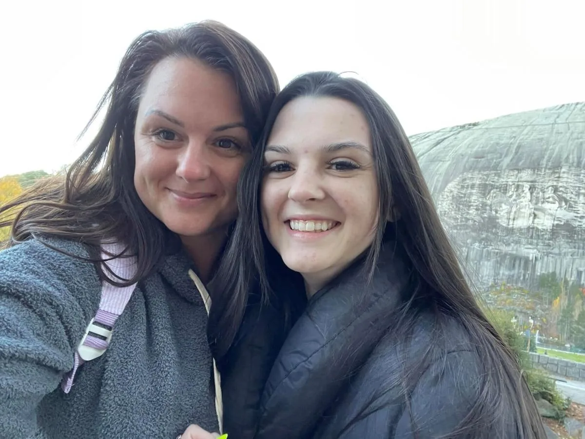 Image of mother and daughter