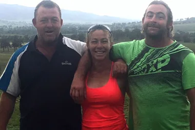 Image of three siblings