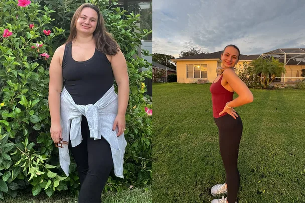 Alexa lost 50 kilos naturally after her grandpa’s words of warning