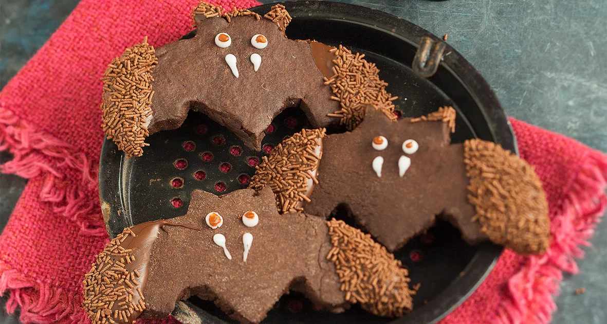 Batty gingerbread biscuits Recipe | that's life!