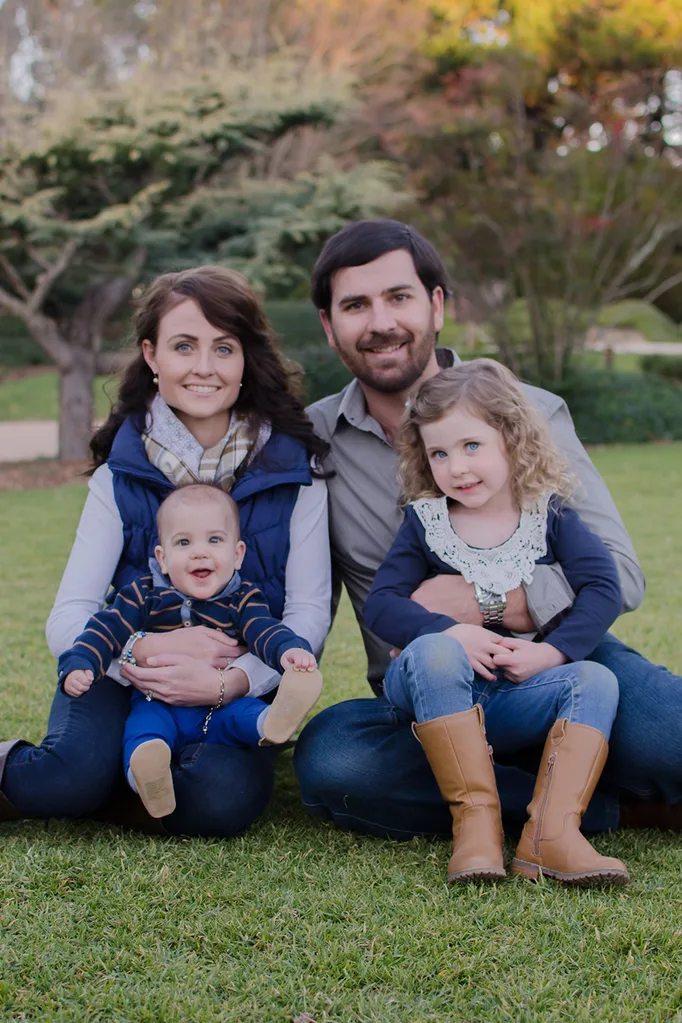 Bindy and Trent with Tommy and Lucy.