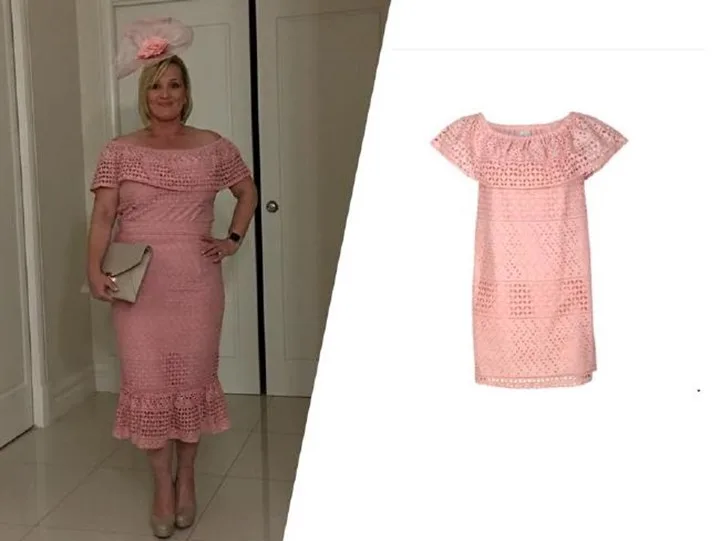 pink dress
