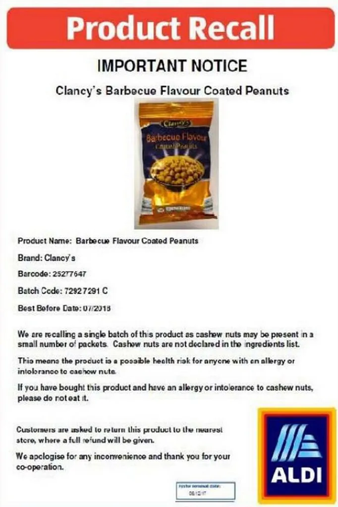 product recall