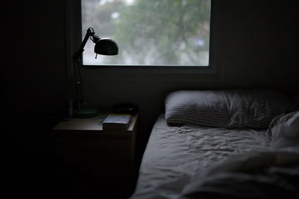 dark room