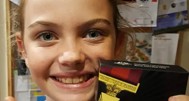 Tiny hero who saved her sister from crumpled car