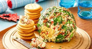 Christmas cheese ball