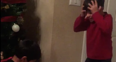 Kids pranked with fake Christmas gift
