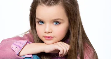 A six-year-old girl has been labelled ‘the most beautiful girl in the world’